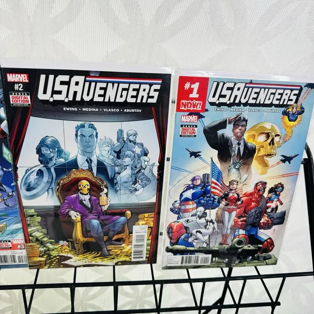 USAvengers 1-4 &‎ Occupy Avengers 1-5 Lot Marvel Key 1st